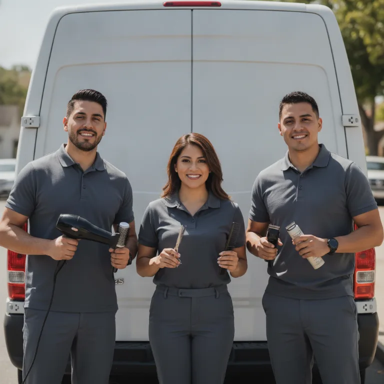 Cabeleireiro de Luxo equipe em Araxa